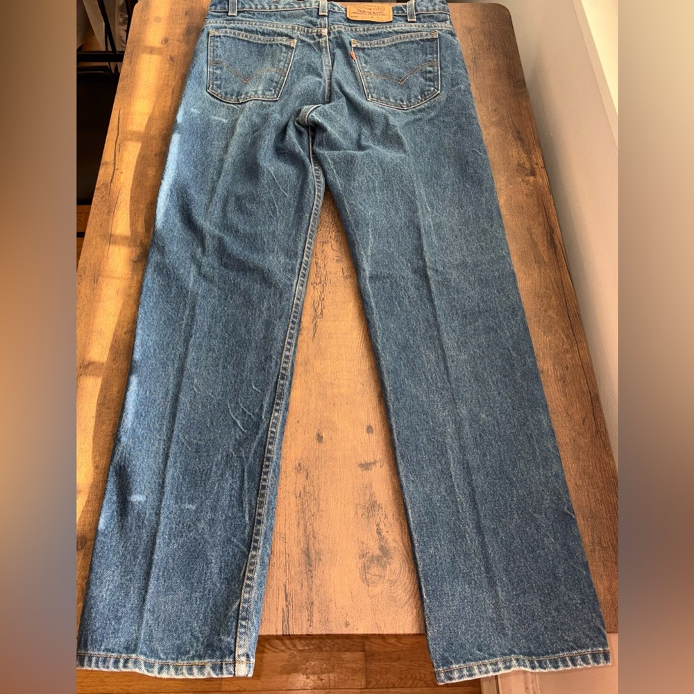 VINTAGE** Levi's Classic Straight Blue Jeans 34x32
MADE IN USA** - Picture 12 of 16